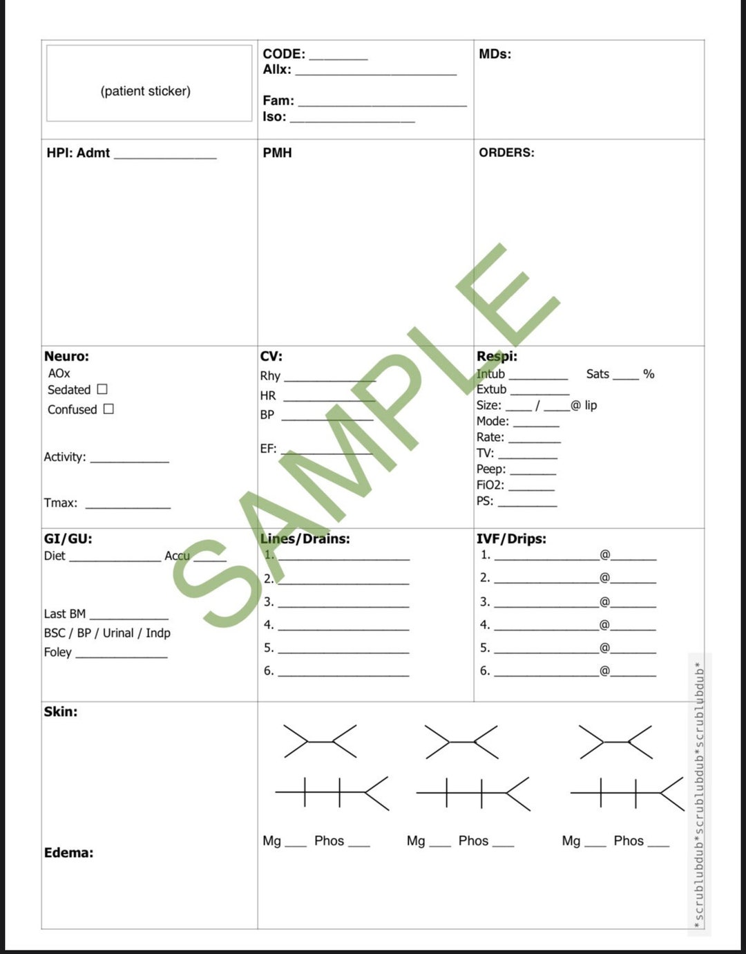 Nurse Brain Made Simple Etsy