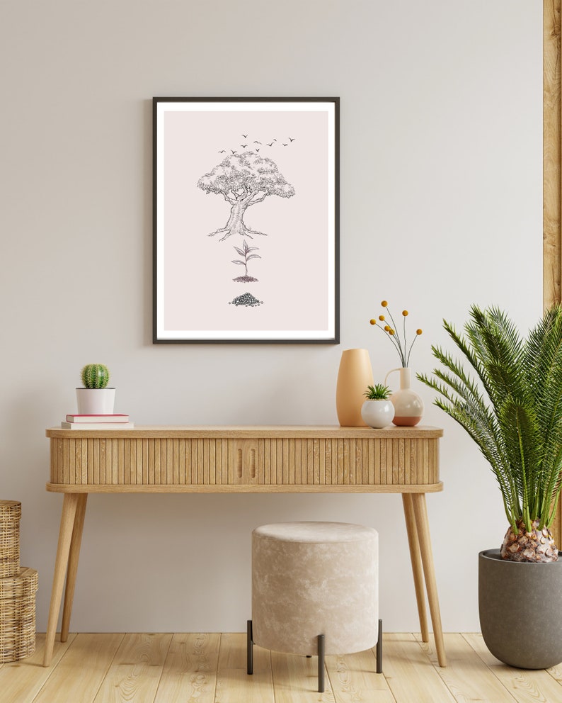 Bible Parable of the Mustard Seed Matthew 17:20 Seeded Gift - Etsy ...