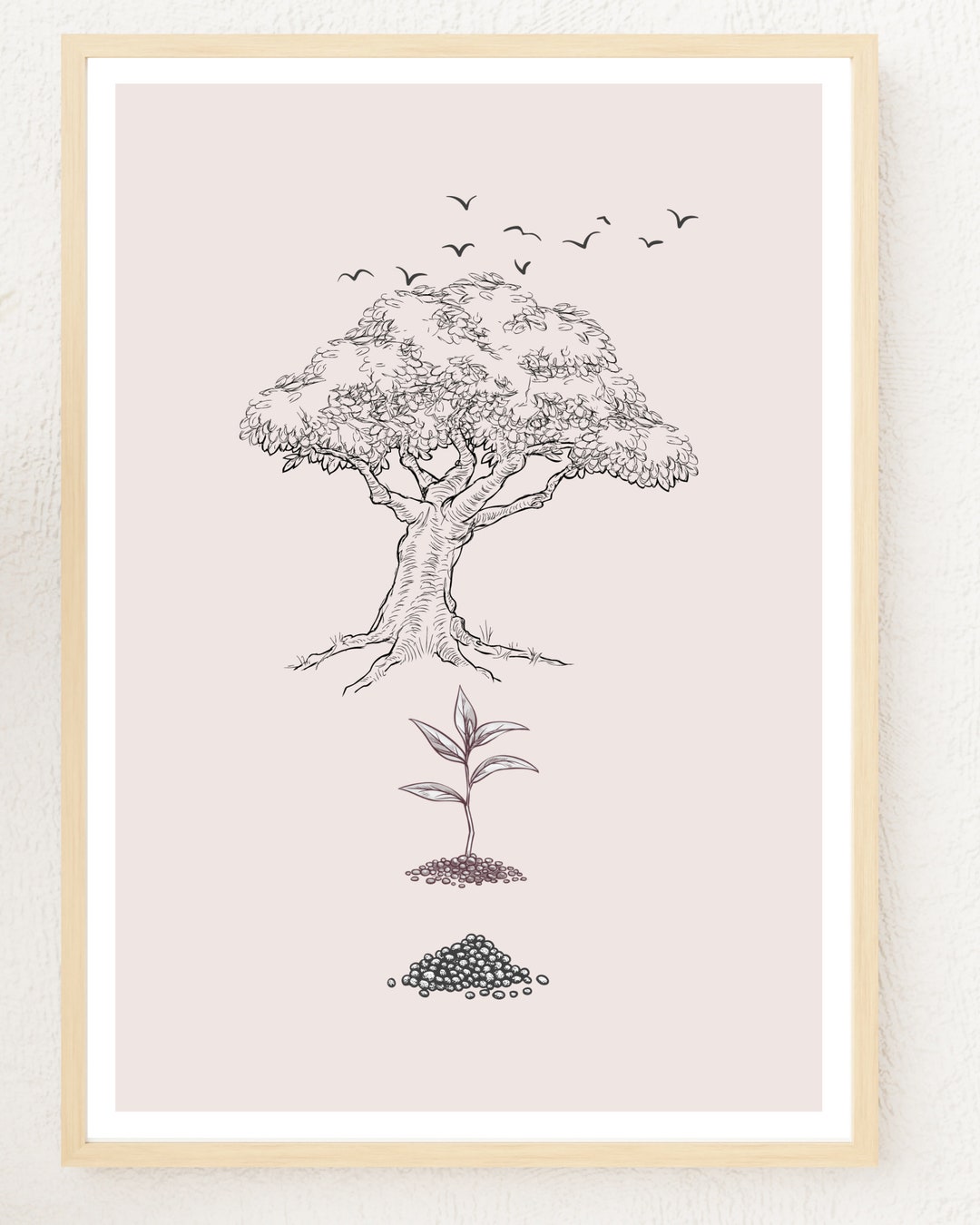 Bible Parable of the Mustard Seed Matthew 17:20 Seeded Gift - Etsy ...
