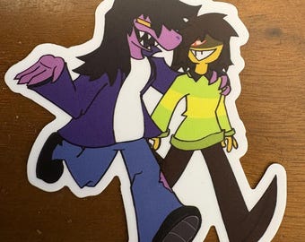 Kris and Susie sticker