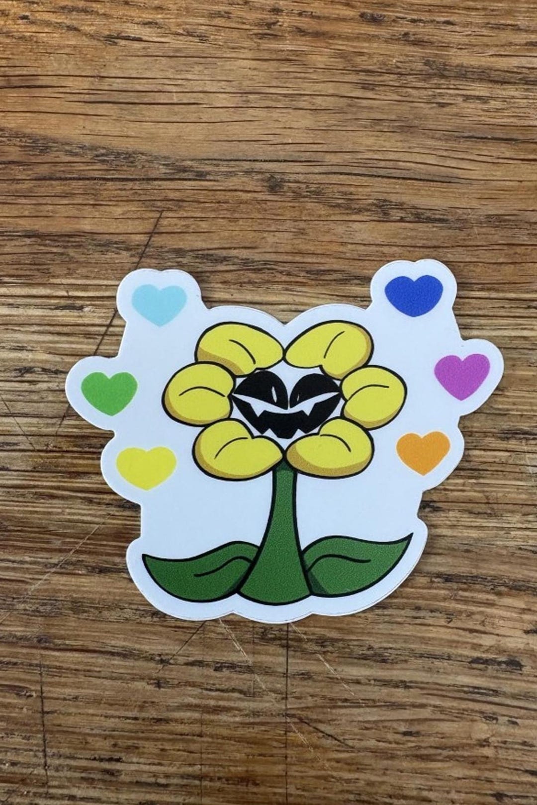 Static Flowey Flowey the Flowey Sticker - Etsy