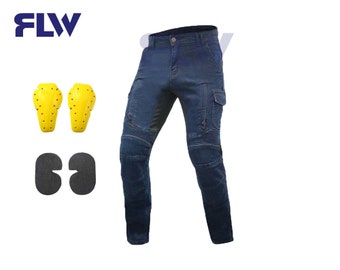 Jeans da moto da uomo Pantaloni da moto Pantaloni Armatura di jeans  realizzati con KEVLAR® -  Italia