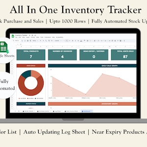 Inventory Management Inventory Log Spreadsheet Order Tracker Small Business Inventory Template Google Sheets Excel Inventory Tracker List