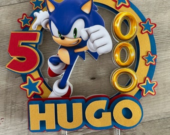 Decorazione per torta Sonic