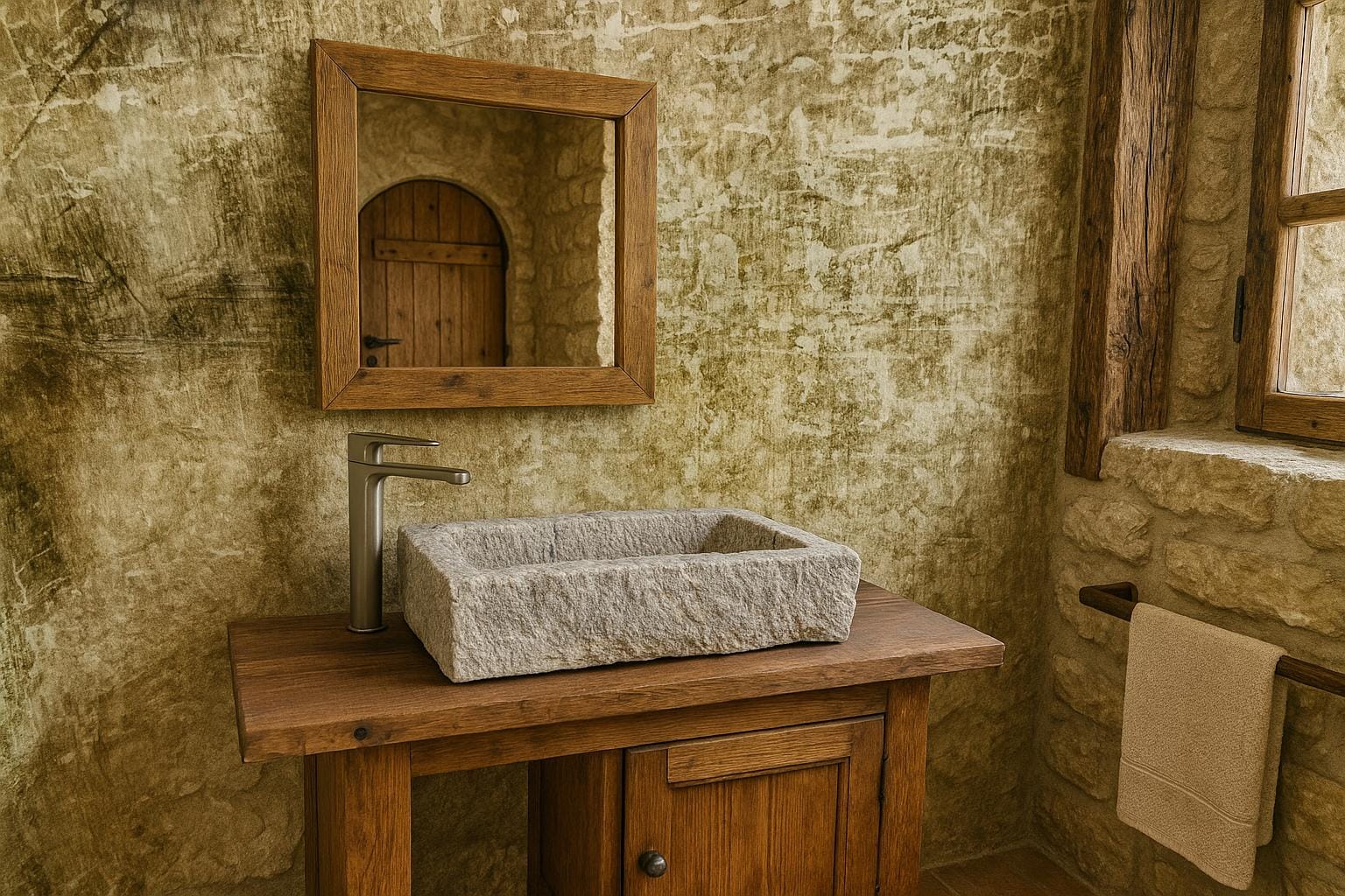 Ancien lavabo d'école fontaine - Décoration