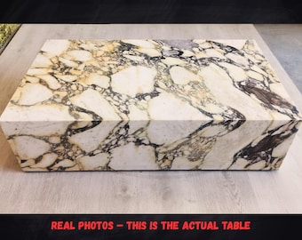 Calacatta viola Marble coffee table-90x50x25cm-tavolino in marmo-Table basse en marbre calacatta-table de salon moderne-tavolino viola