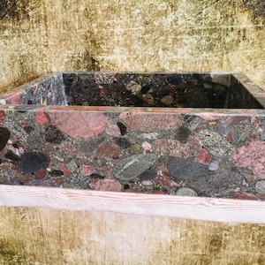 Granite countertop kitchen sink 70x50x20cm - granite waschbecken - granite sink - countertop kitchen sink - kitchen sink