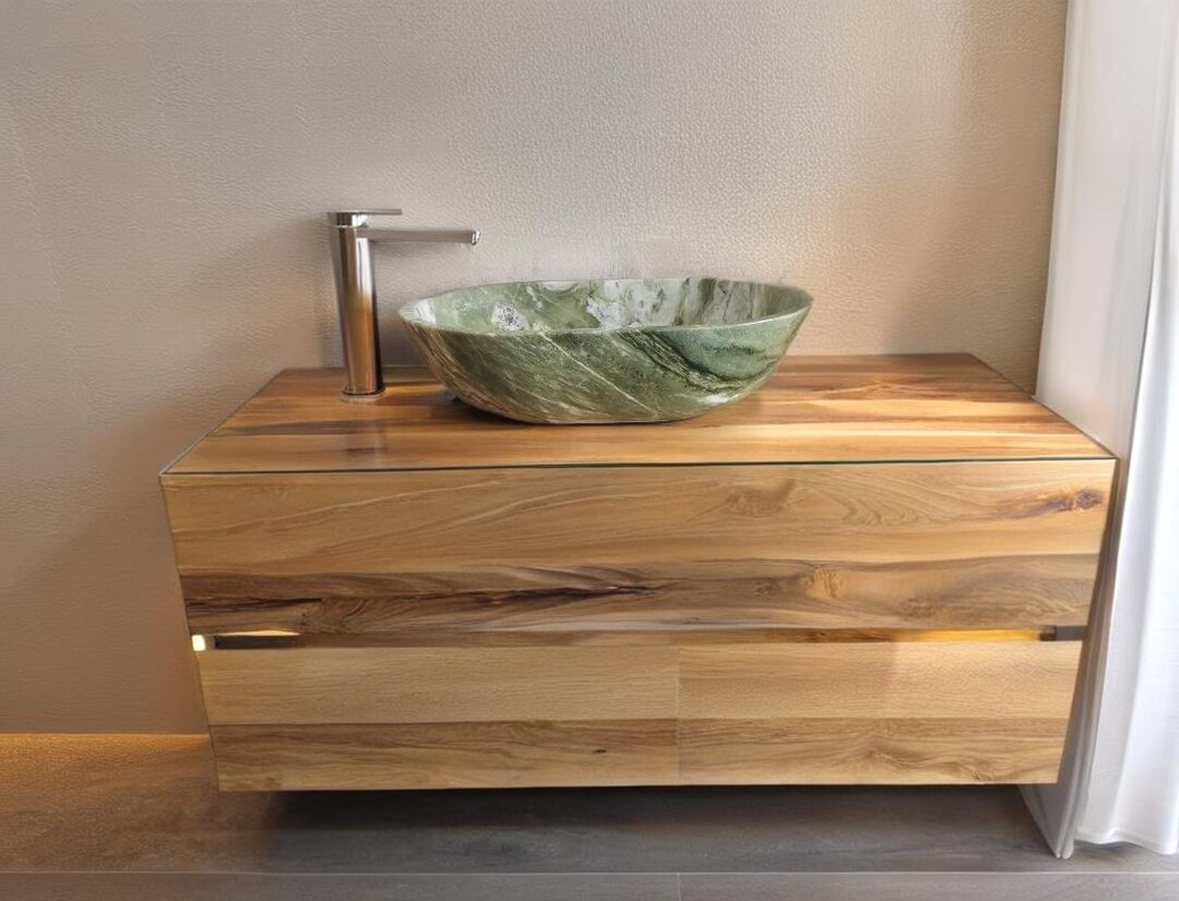 Mystic Green Marble Countertop Sink Marble Waschbecken-green Sink ...