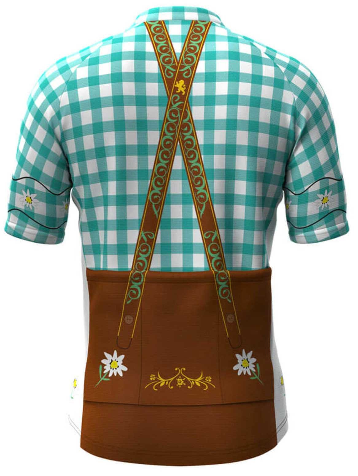 lederhosen bike jersey