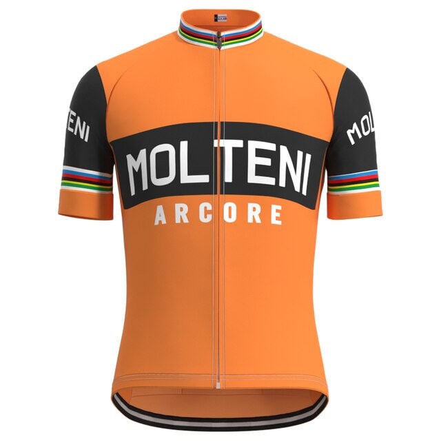 Maillot cycliste vintage - Tenue de Cyclisme Rétro Molteni