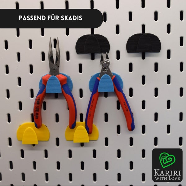 IKEA Skadis holder for pliers to print yourself (STL file)