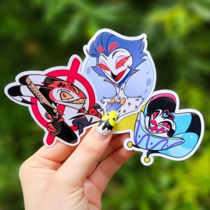 Helluva Headshot Stickers