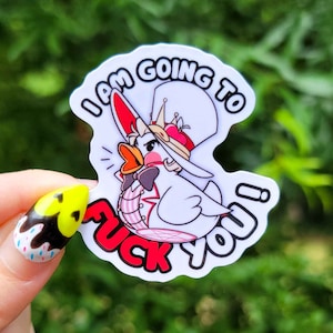 Duck You Luzifer Sticker