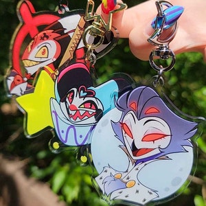 Helluva Headshot Acrylic Keychains