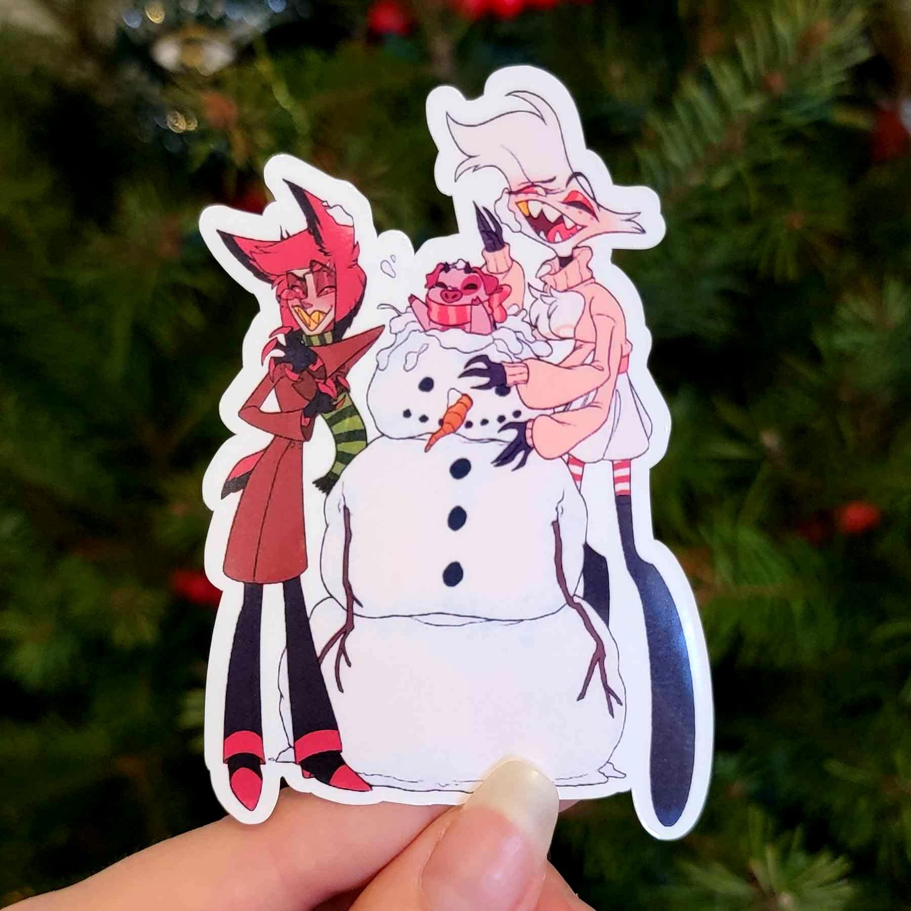 Hazbin hotel christmas ornaments - Etsy 日本