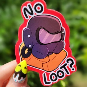 No Loot? Crewmate Sticker - LIMITED