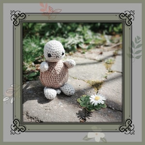 Tortoise Crochet Pattern - PDF Tutorial Digital Download - Cute Amigurumi Turtle Animal Plush
