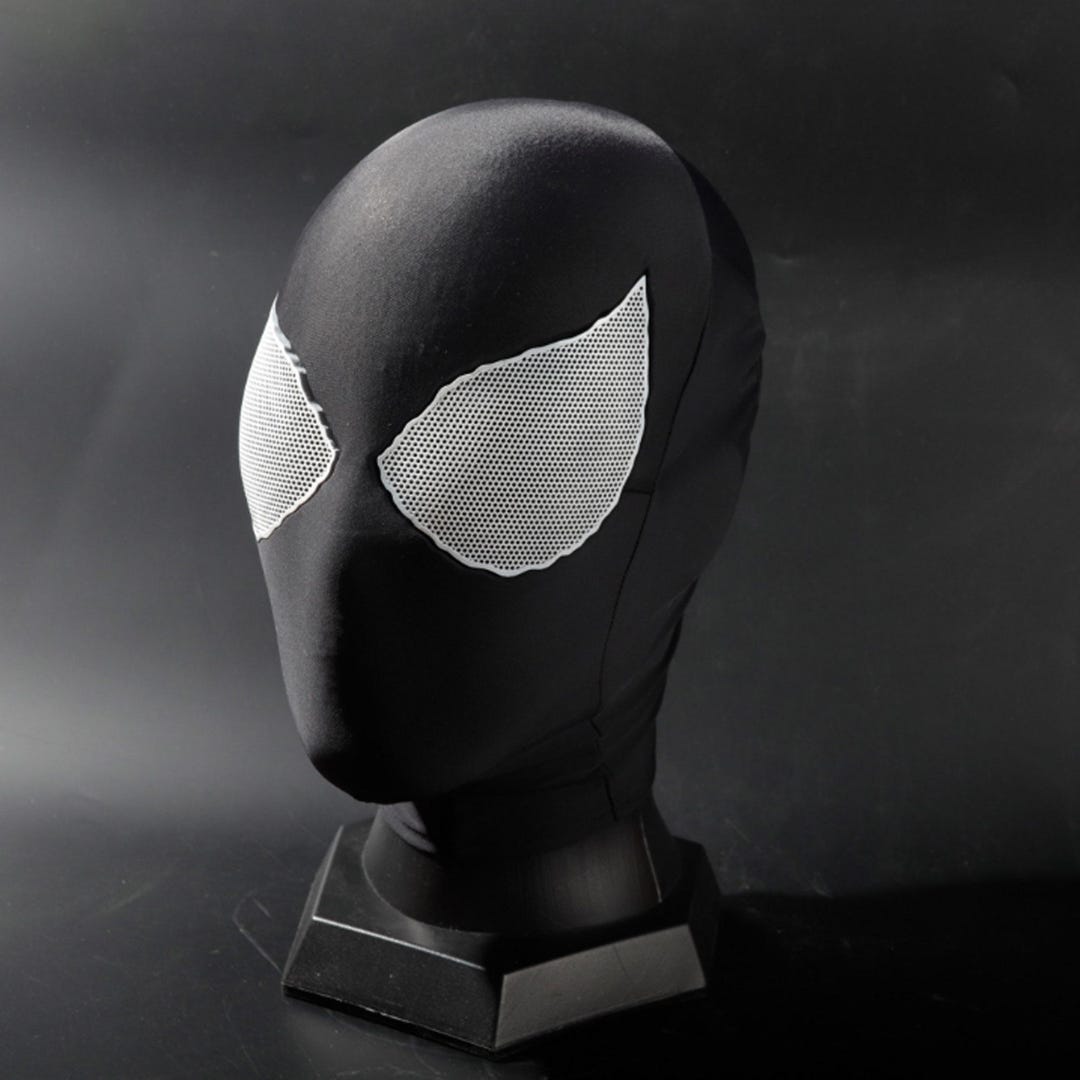 Custom Cosplay Mask Spiderman Mask With 3D Face Shell and Magnetic ...
