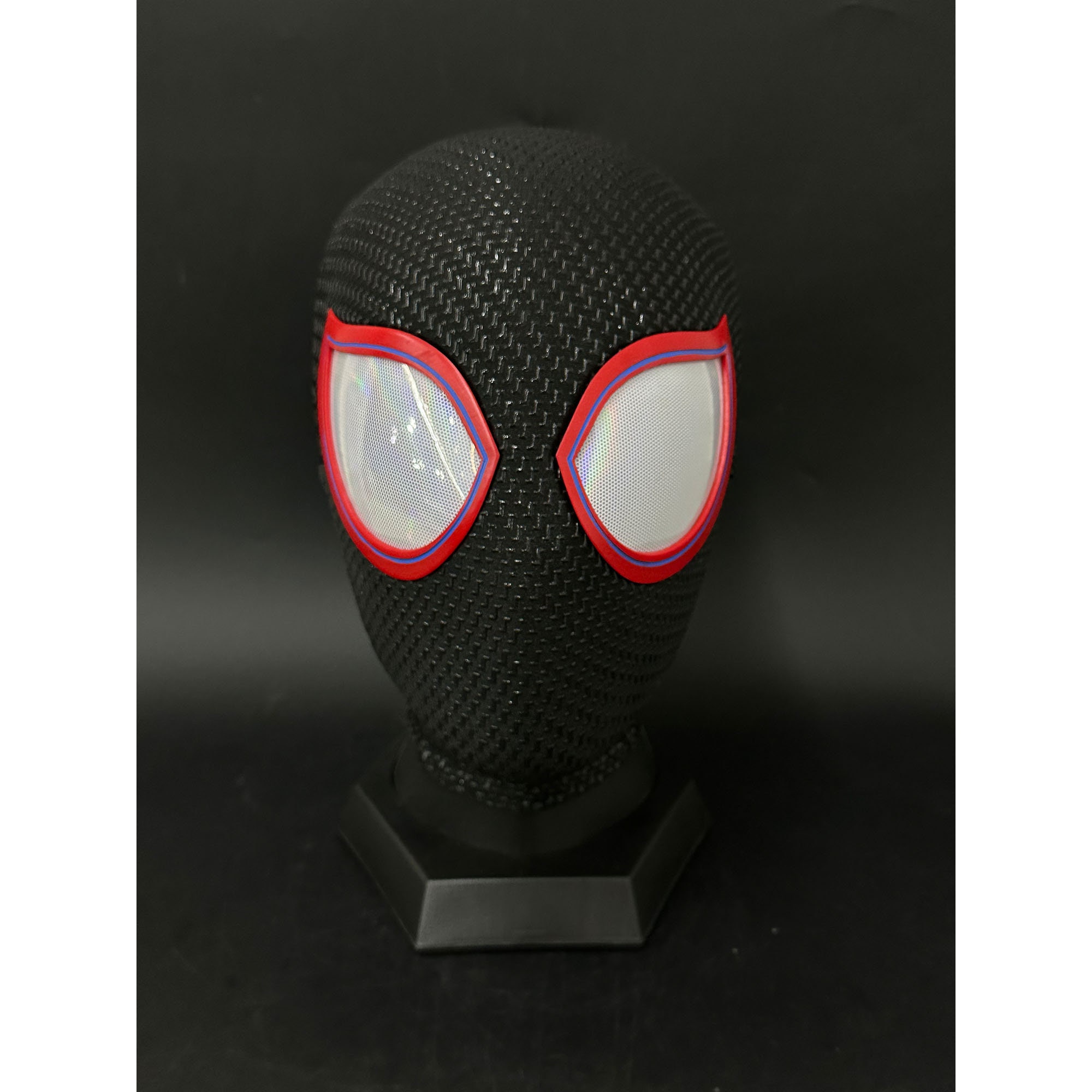 Miles Morales Spiderman Mask,spiderman Mask Cosplay Mask With Faceshell and Lenses
