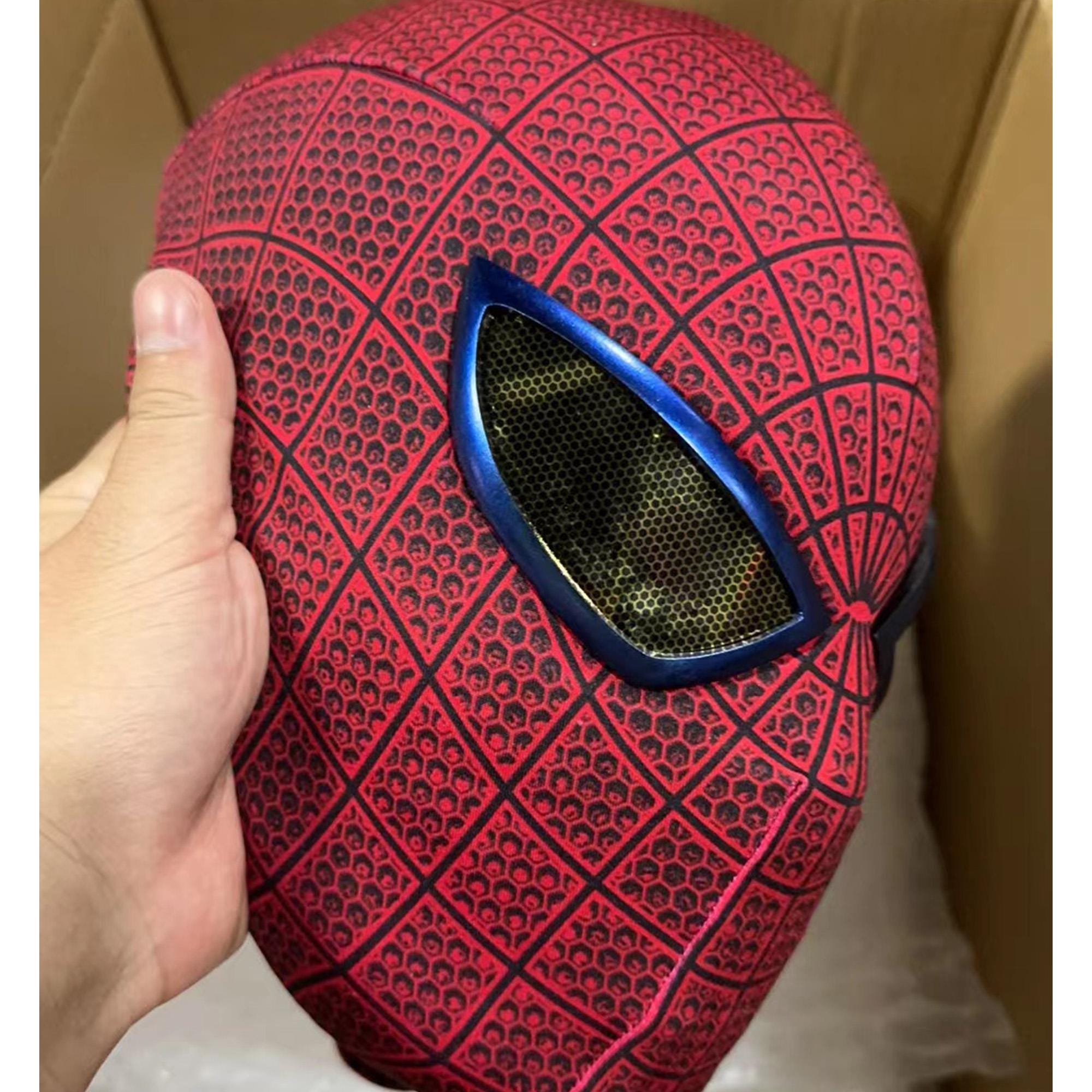アメイジング スパイダーマン　マスク　1/1 シェルマスク付　3D型 ラスト1点 アメイジング スパイダーマン マスク 1/1 シェルマスク付 3D型 ラスト1