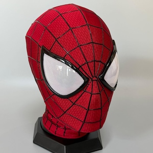 Upgraded The Amazing Spider-Man 2 Cosplay Mask with Mask and Lenses The Amazing Spider-Man Wearable Mask,Holiday Gifts,Christmas Gift
