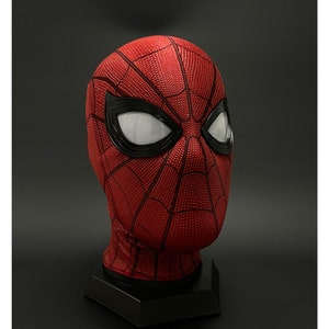 Spider-Man Far From Home mask,Spiderman Mask,with Faceshell and Lenses,Cosplay Mask,Wearable mask