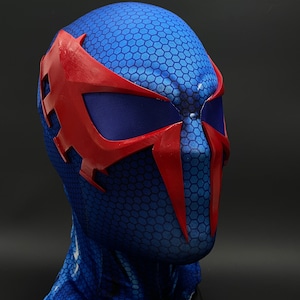 2099 Spiderman mask,Customized Spiderman Mask whit 3D Faceshell,Wearable Movie Prop Replica