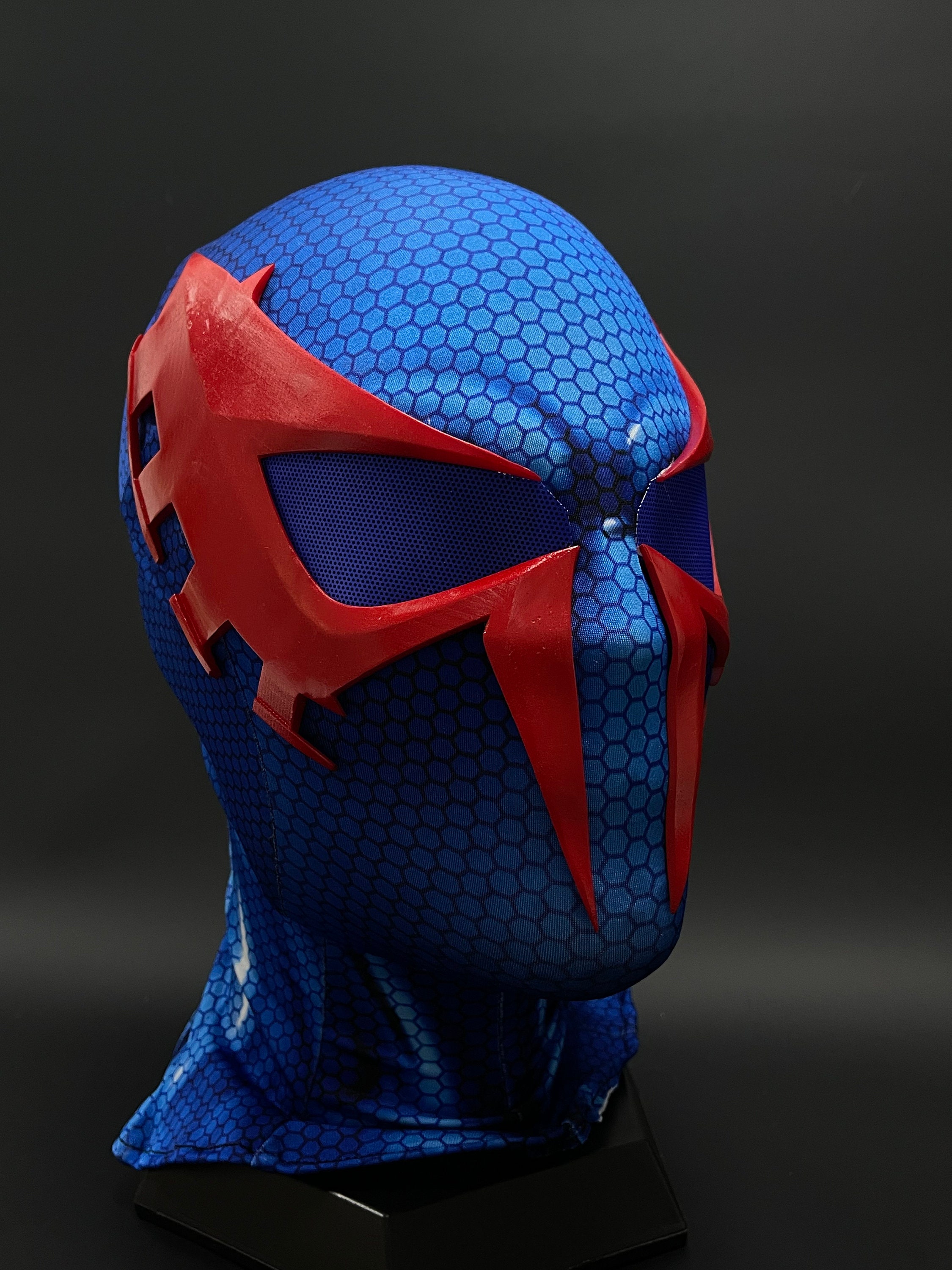 Masque électronique Spiderman pour adultes et enfants, masque