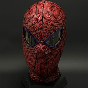 Customized Masks,The Amazing Spider-Man 1With Face Shell and Magnetic Lenses, Wearable Props
