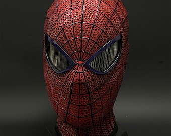 Customized Masks,The Amazing Spider-Man 1With Face Shell and Magnetic Lenses, Wearable Props