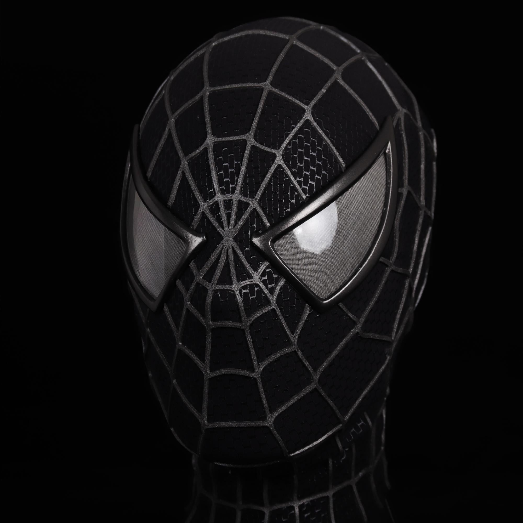 ブラック スパイダーマン マスク、トビー マグワイア ブラック スパイダーマン マスク、トビー マグワイア
