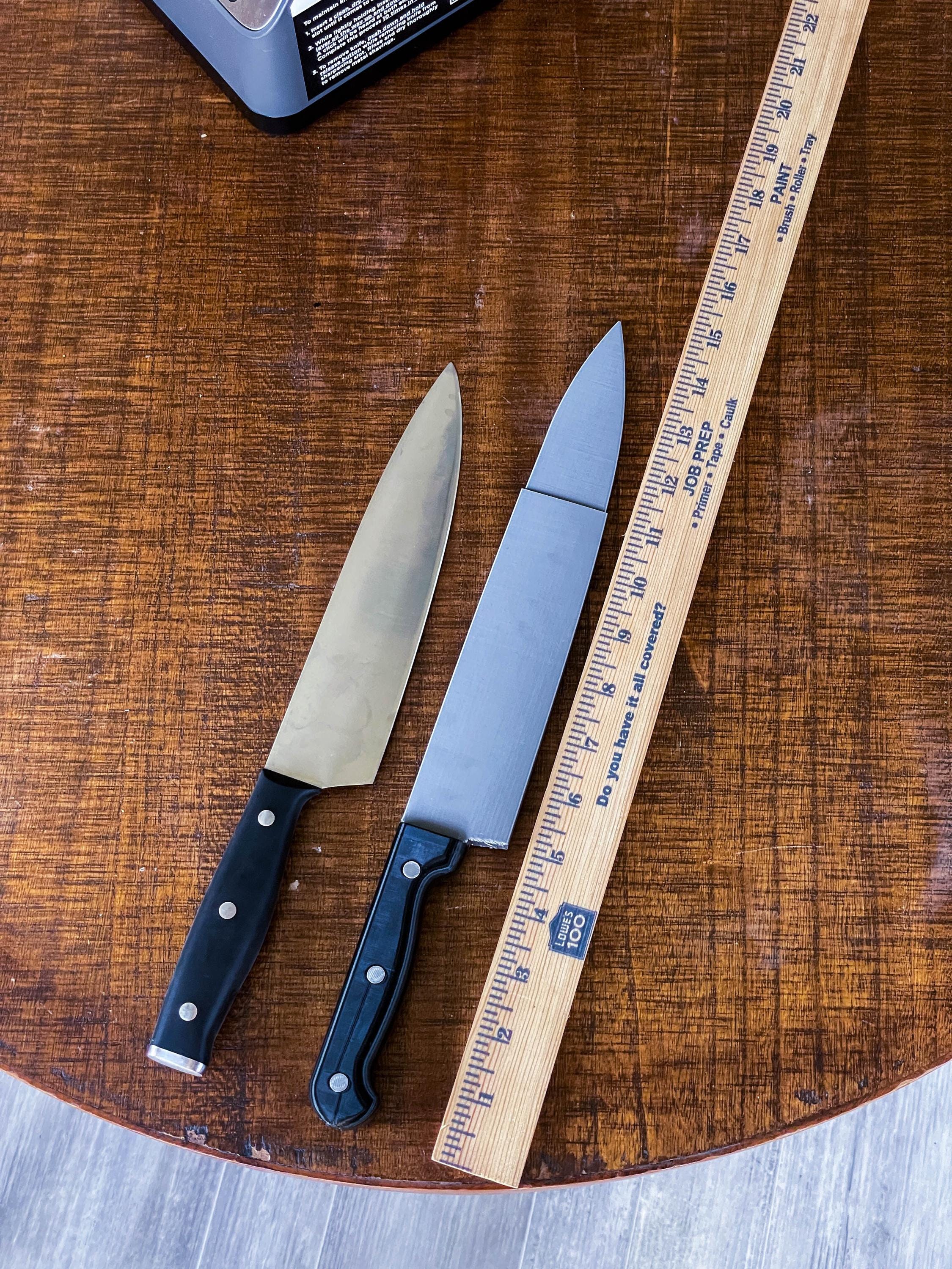 Chef Knife Spring-loaded Retractable (movie Prop) - Etsy