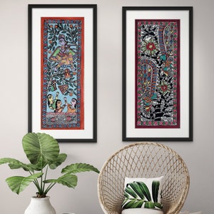 Divine Dance: Krishna's Playful Embrace Set of 2 - Etsy