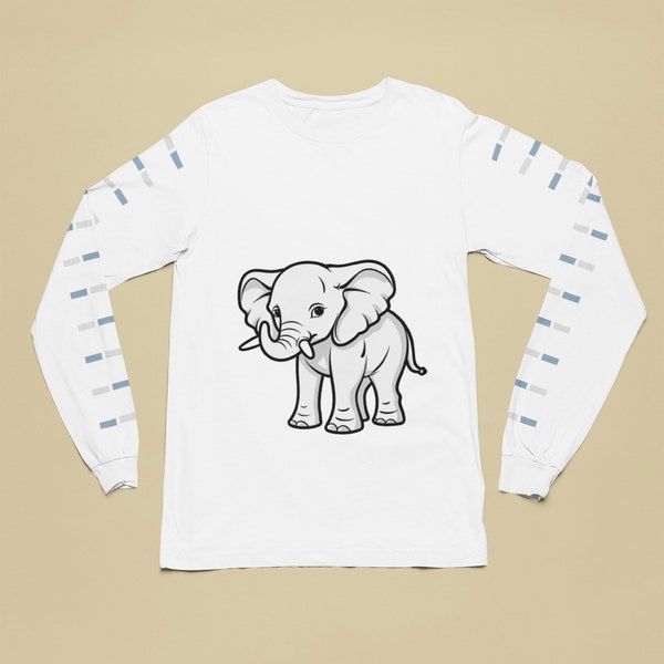 Elegant Elephant SVG Collection, Majestic and Memorable Elephant Cut Files for Your Artistic Creations, Celebrating Nature's Giants