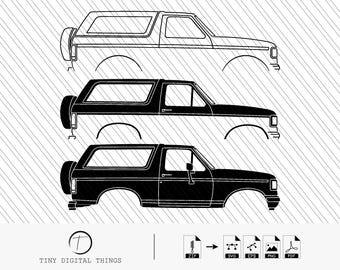 Ford Bronco SVG | Ford Bronco PNG | Bronco Cut Files | Classic Bronco svg | Classic Bronco png | Bronco Cricut