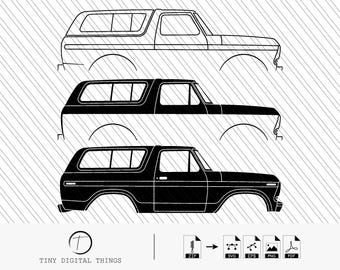 Ford Bronco SVG | Ford Bronco PNG | Bronco Cut Files | Classic Bronco svg | Classic Bronco png | Bronco Cricut