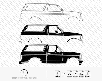 Ford Bronco SVG | Ford Bronco PNG | Bronco Cut Files | Classic Bronco svg | Classic Bronco png | Bronco Cricut