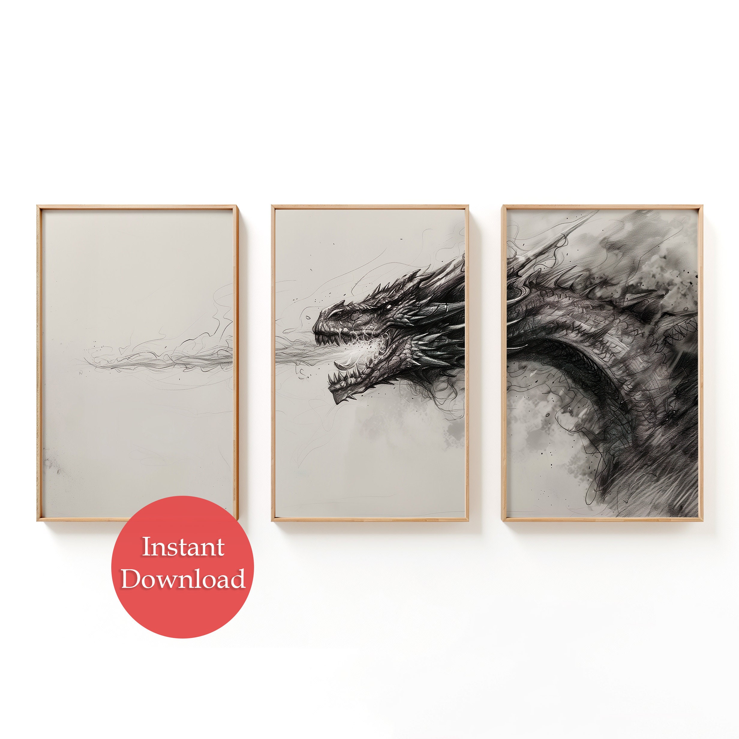 Fourth Wing Quadrant Set of 3 Poster Print Book Citation Bookworm Merch ...