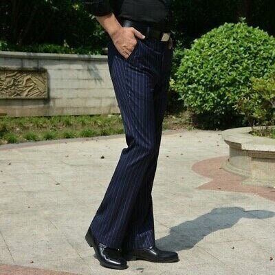 HAORUN Men Bell Bottom Pants Vintage 60s 70s Flare Formal Dress Trousers  Slim Fit Apricot at Amazon Men's Clothing store
