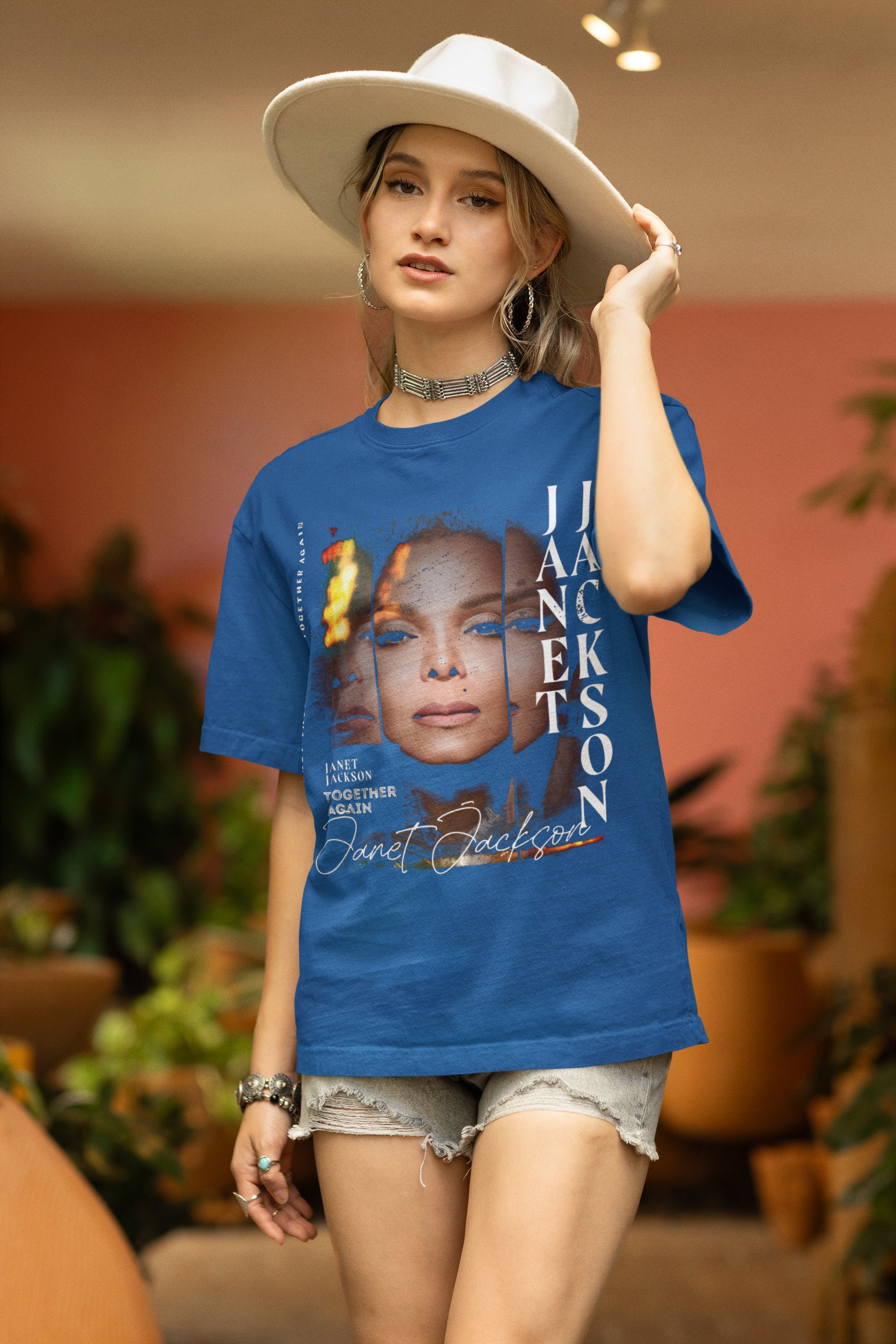 2 Sides Janet Jackson Unisex Tshirt, Together Again Summer 2024 Tshirt,  Band TShirt, Sweatshirt Janet Jackson