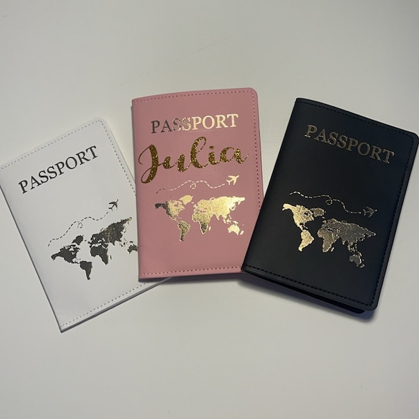 Protège passeport personnalisé