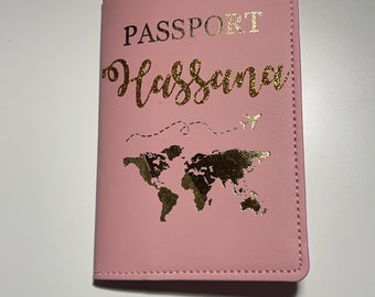 Protège passeport personnalisé