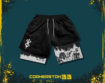 Flaming Skeleton Compressing Gym Shorts, Stretchy Training Shorts, Y2K Shorts, Alt Kleding, Elastische Tailleband Shorts, Veelzijdige Shorts