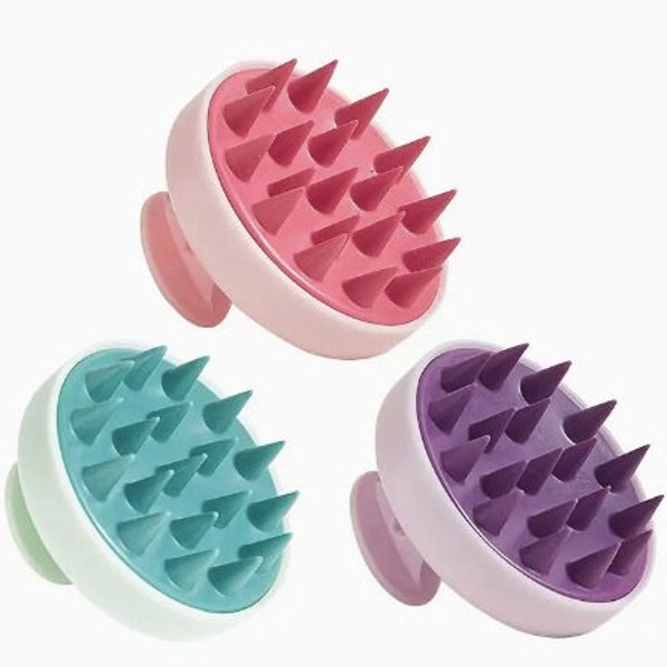 Silicon Scalp Scrubber - Head Massager Brush