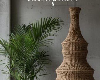 Create your own stunning lamp! Isabel Crochet Lampshade | PDF ENGL USA | Easy & funny crochet pattern