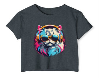 Cool Cat Women's Festival Crop Top