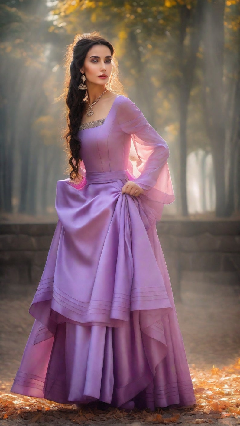Renaissance Medieval Cosplay Dress and Corset Pattern,Fairy,Regency,Elvish dress,Maxi Dress,Halloween costume , A0 A4 US Letter-US 2 to 30 zdjęcie 7