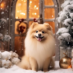 10 fondali di fata natalizia per cani / servizio fotografico natalizio creativo per animali domestici / idea fotografica per amanti degli animali domestici / sfondi digitali fotografici