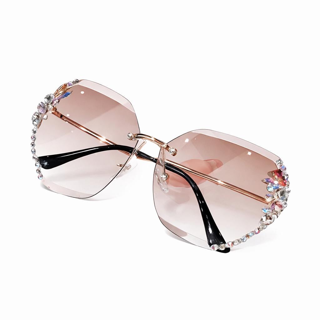 Judith Leiber Sunglasses With Crystals - Etsy Canada display picture 3