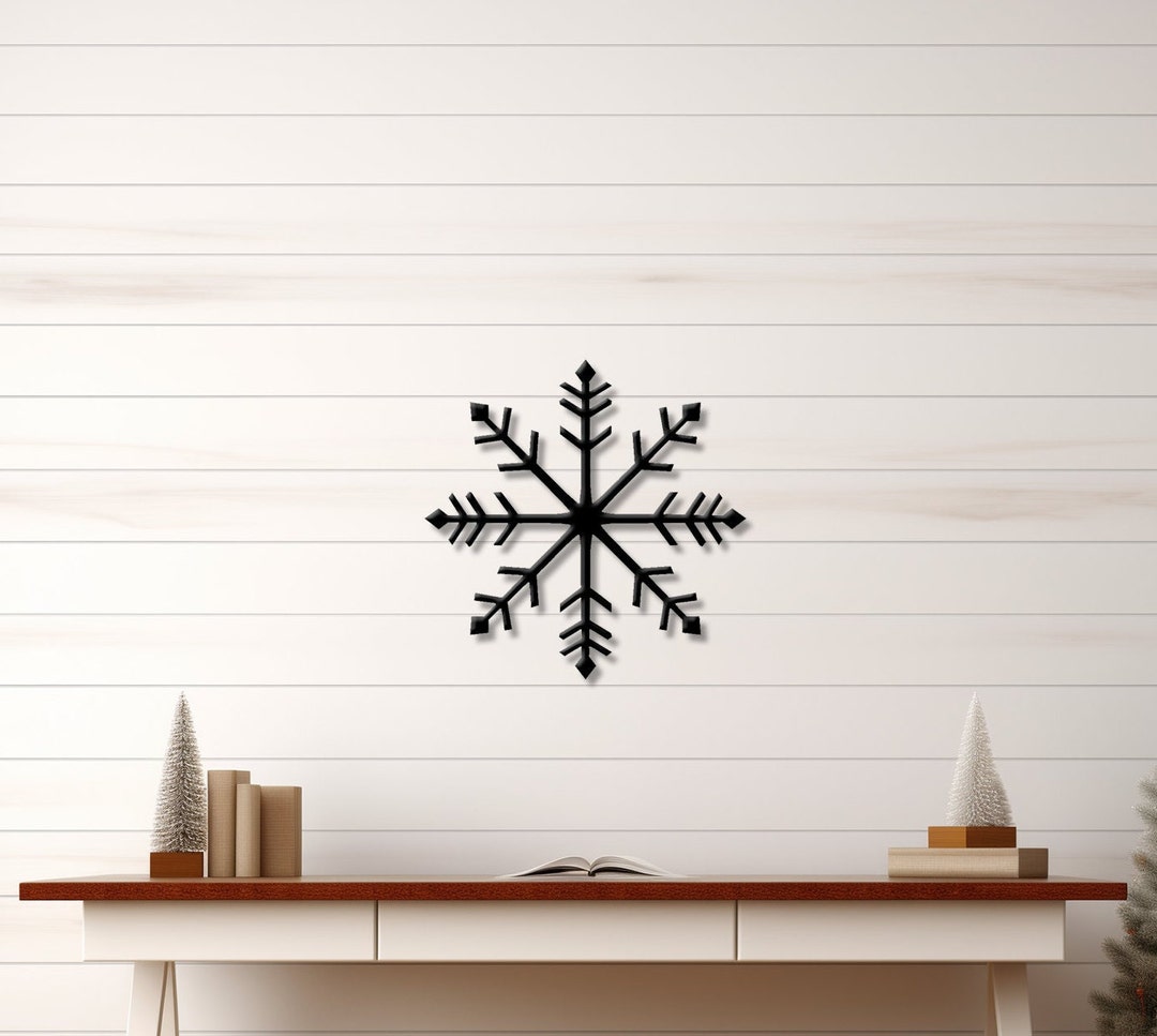 Snowflake Wall Decor Design 1 Snowflake Wall Art Snowflake Decor